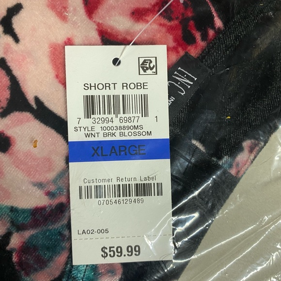 Velvet wrap Robe XL - Picture 4 of 4